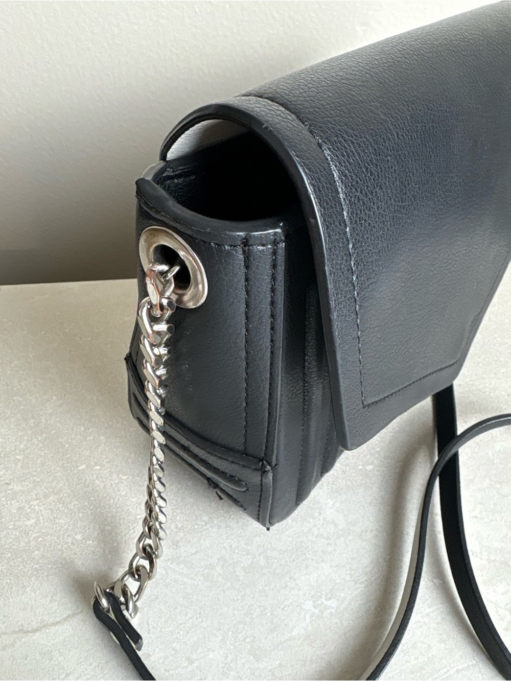 ZARA Black Crossbody Bag - Picture 4 of 9